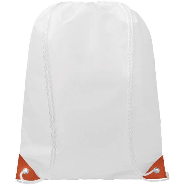 Obrázky: Biely ruksak s oranžovými rohmi, Obrázok 3
