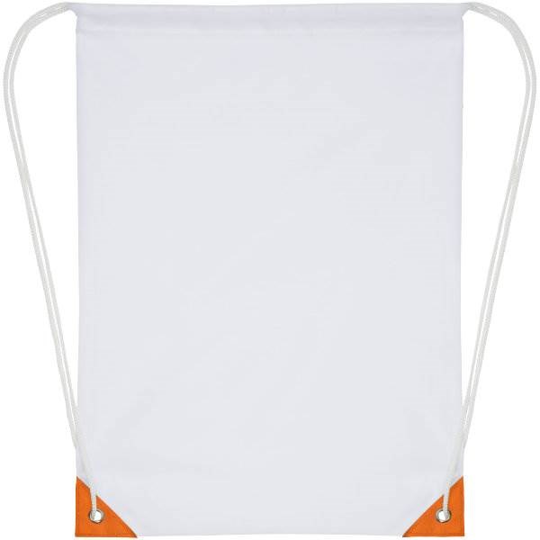 Obrázky: Biely ruksak s oranžovými rohmi, Obrázok 4