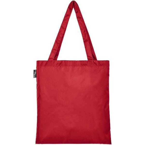 Obrázky: Nákupná taška z RPET, červená, Obrázok 2