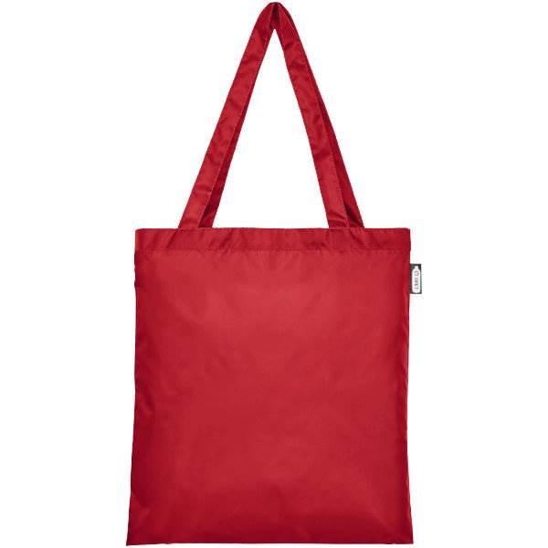 Obrázky: Nákupná taška z RPET, červená, Obrázok 5