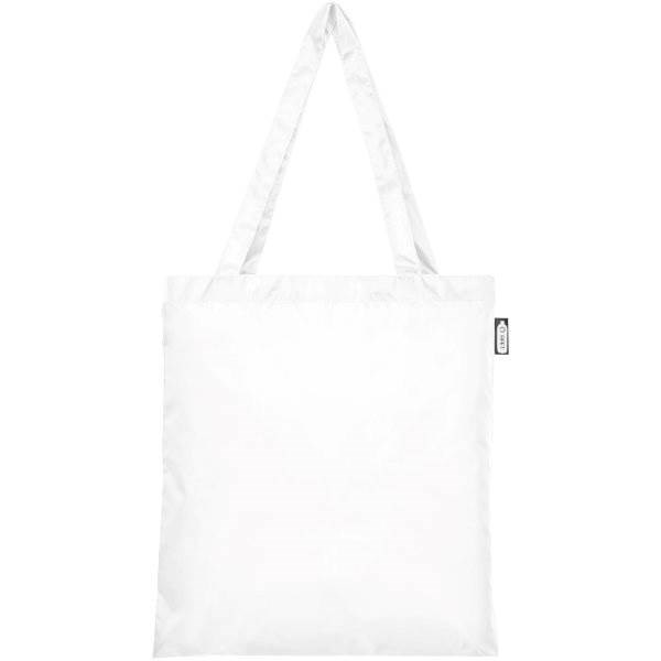 Obrázky: Nákupná taška z RPET, biela, Obrázok 5