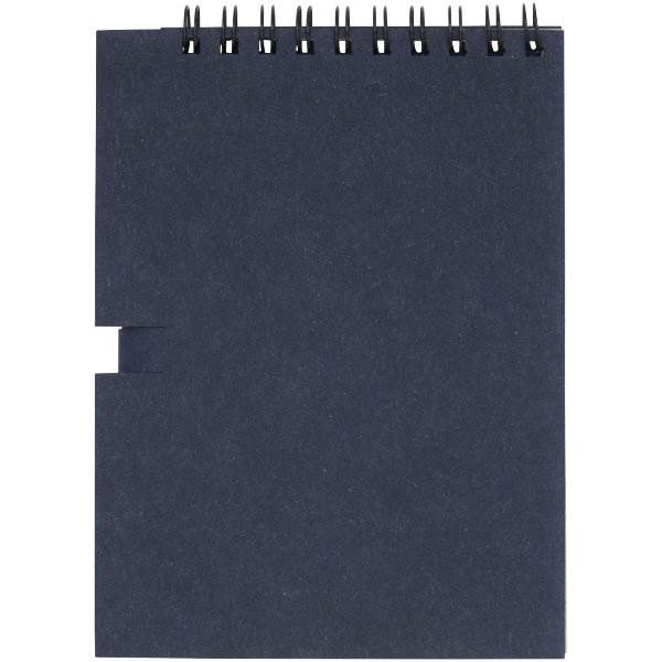 Obrázky: Modrý A6 poznámkový blok s perom, krúž.väzba, Obrázok 8