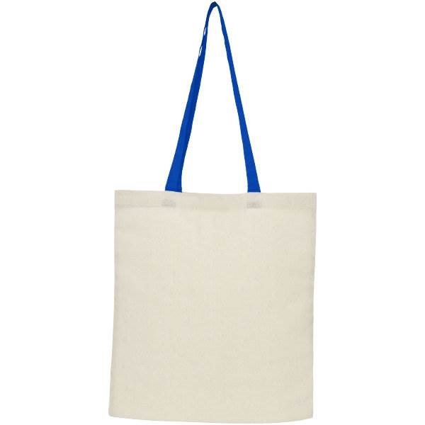 Obrázky: Prírodná nákupná taška, modré rukoväte, BA 100g, Obrázok 10