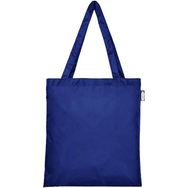 Obrázky: Nákupná taška z RPET, stredná modrá, Obrázok 13