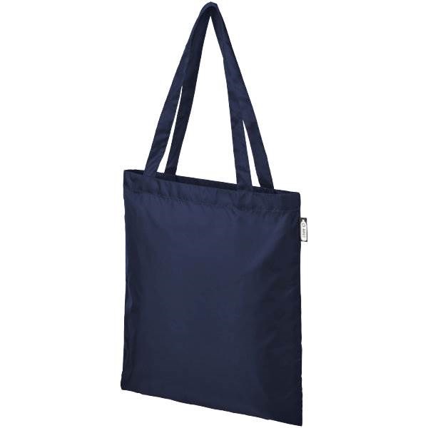 Obrázky: Nákupná taška z RPET, námornícka modrá, Obrázok 9