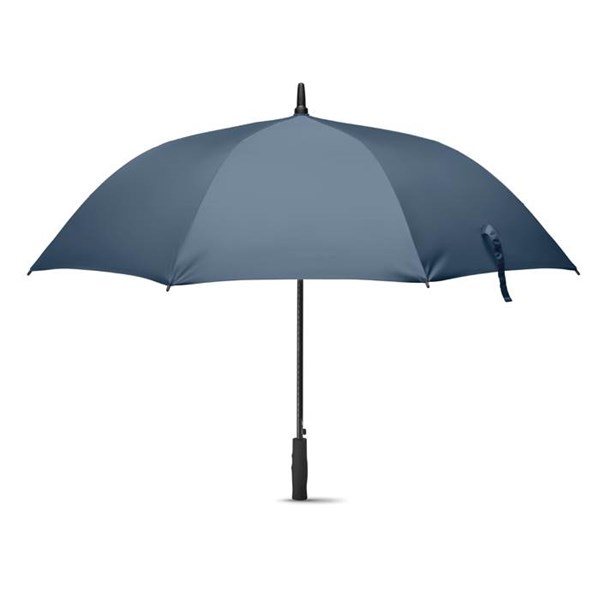 Obrázky: Manuálny vetruvzdorný tmavomodrý dáždnik