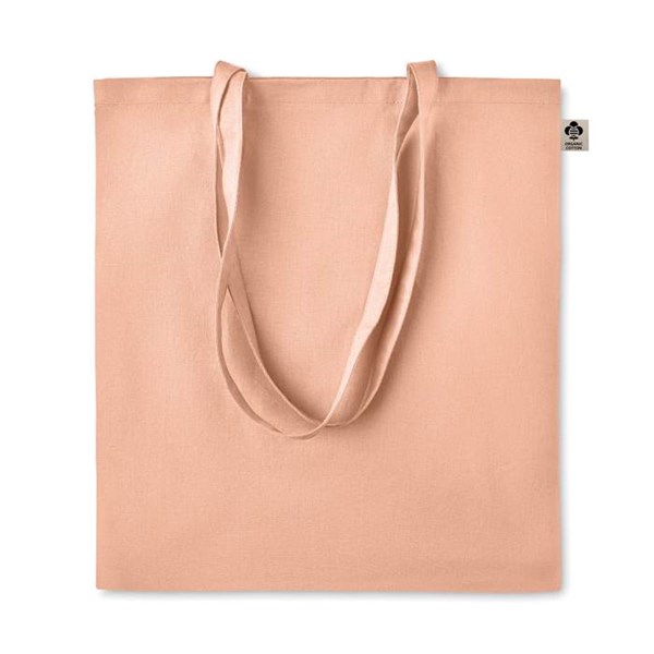 Obrázky: Nákupná taška z bio bavlny 140g, oranžová