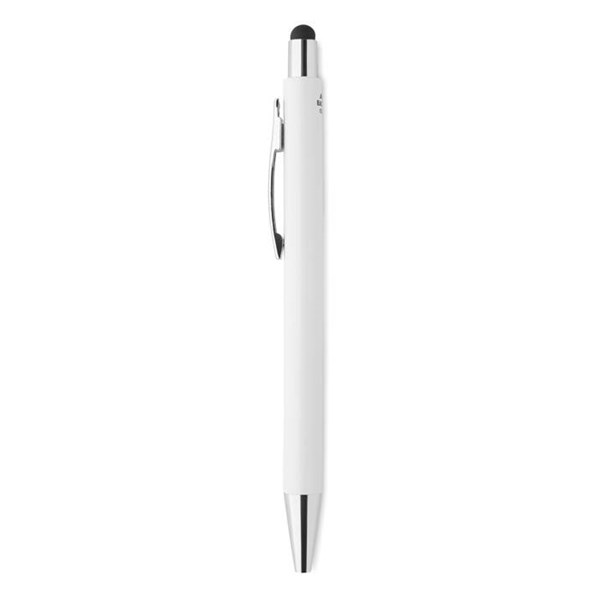 Obrázky: Antibakteriálne biele plastové pero so stylusom, Obrázok 3