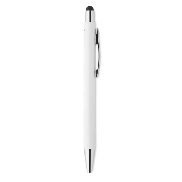 Obrázky: Antibakteriálne biele plastové pero so stylusom, Obrázok 4