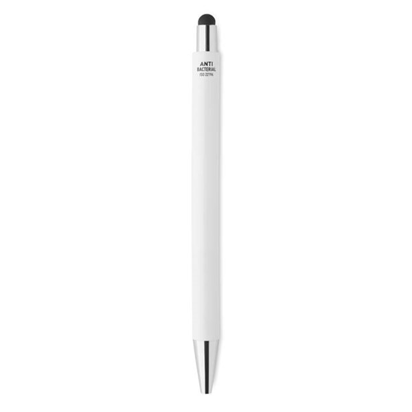 Obrázky: Antibakteriálne biele plastové pero so stylusom, Obrázok 5