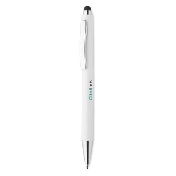 Obrázky: Antibakteriálne biele plastové pero so stylusom, Obrázok 9