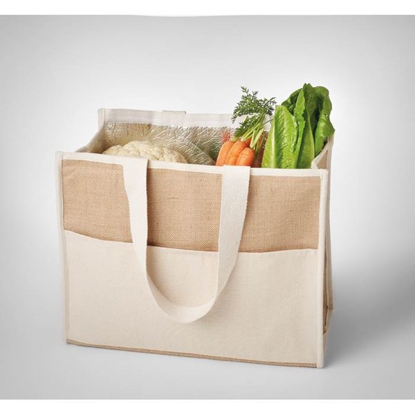 Obrázky: Chladiaca alebo nákupná taška z plátna a juty, Obrázok 7