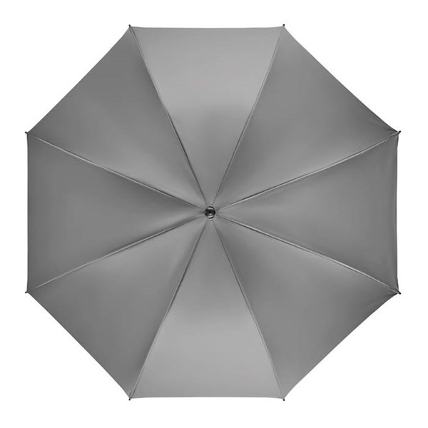 Obrázky: Manuálny vetruvzdorný šedý dáždnik, Obrázok 4