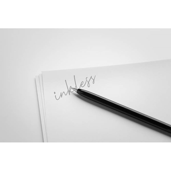 Obrázky: Čierne hliníkové pero bez atramentu, Obrázok 2
