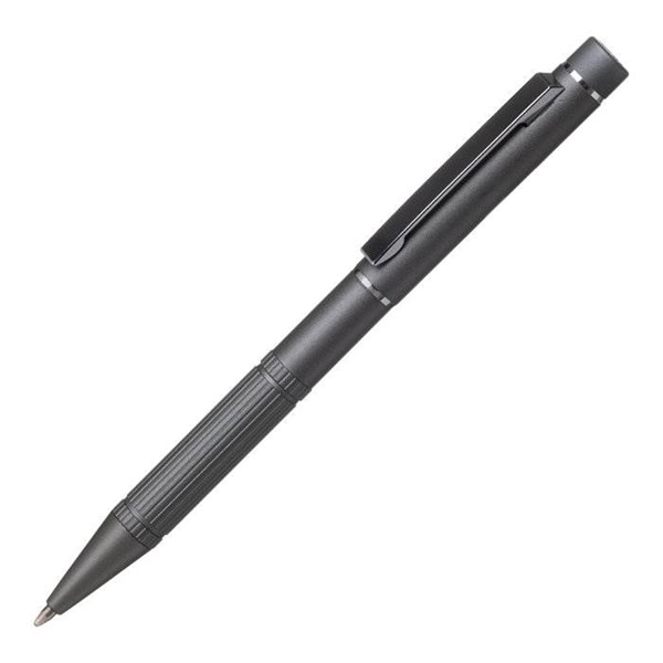 Obrázky: Šedé guličkové pero s laserovým ukazovadlom a LED, Obrázok 1