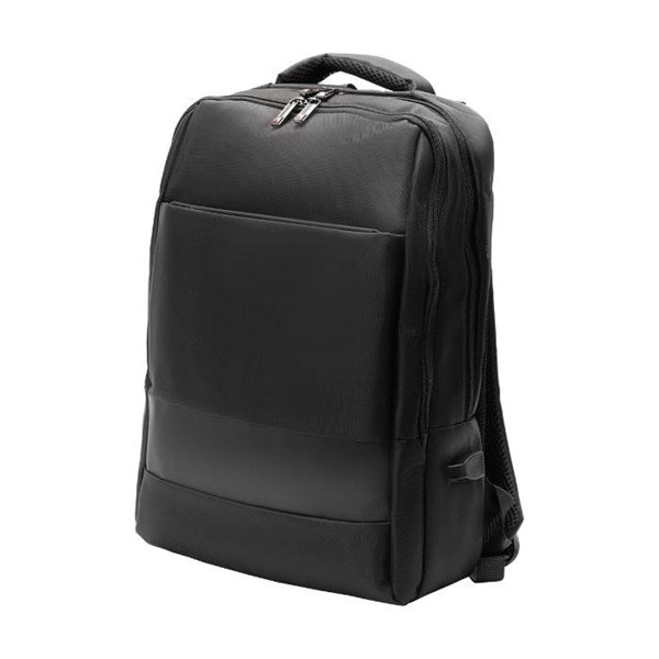 Obrázky: Čierny ruksak 19l na notebook s usb zásuvkou, Obrázok 2