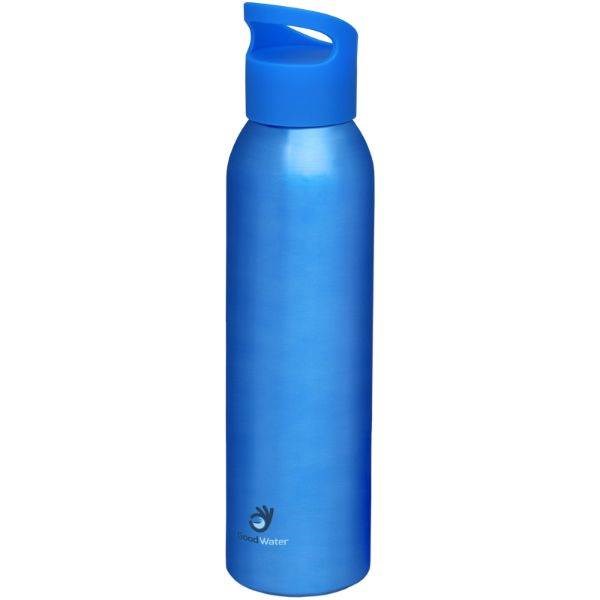 Obrázky: Modrá hliníková športová fľaša 650ml, Obrázok 15