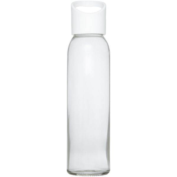 Obrázky: Sklenená športová fľaša 500ml, biela, Obrázok 16