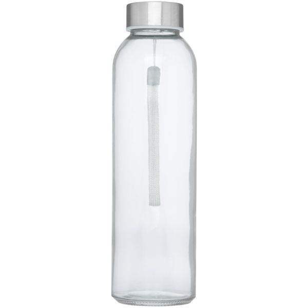 Obrázky: Biela sklenená športová fľaša, 500ml, Obrázok 16