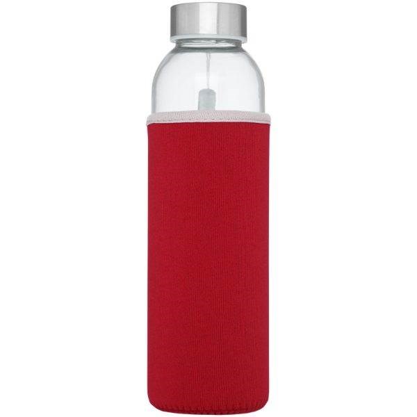 Obrázky: Červená sklenená športová fľaša, 500ml, Obrázok 17