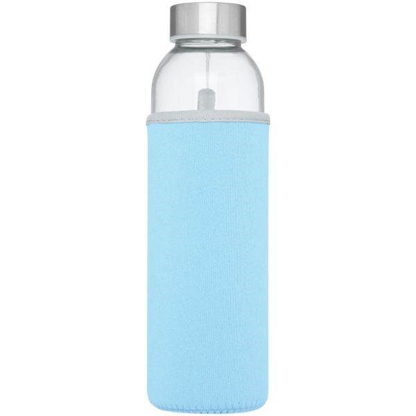 Obrázky: Svetlomodrá sklenená športová fľaša, 500ml, Obrázok 15