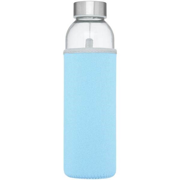 Obrázky: Svetlomodrá sklenená športová fľaša, 500ml, Obrázok 15