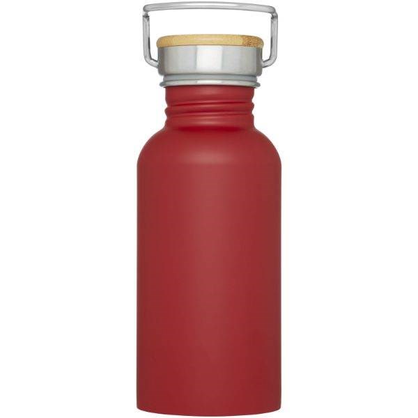 Obrázky: Nerezová športová fľaša 550ml, červená, Obrázok 15