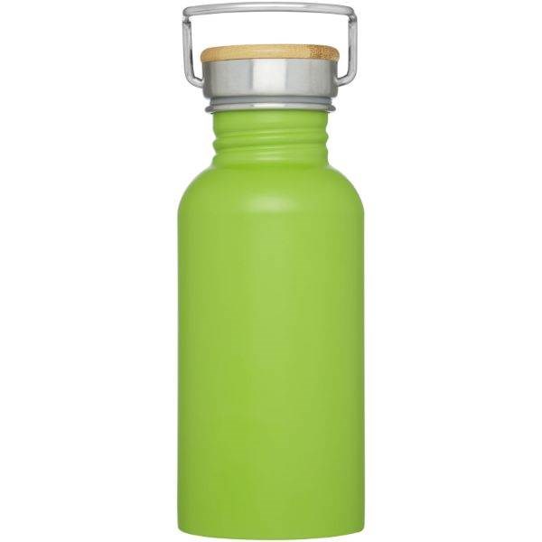 Obrázky: Nerezová športová fľaša 550ml, limetková zelená, Obrázok 15