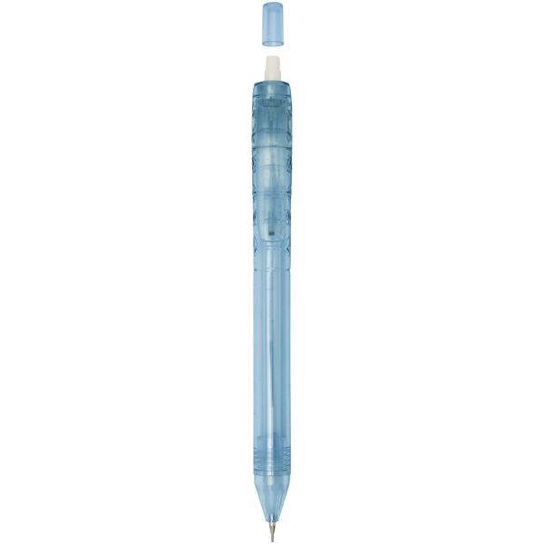 Obrázky: Transparentné modré RPET guličkové pero, ČN, Obrázok 14
