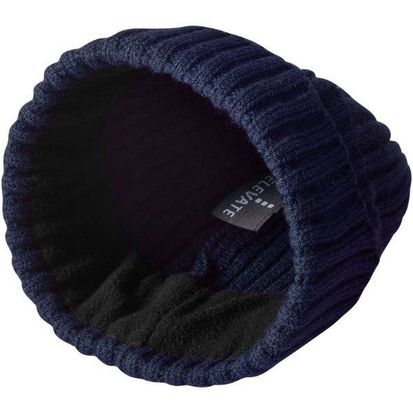Obrázky: Tmavomodrá zimná pletená čiapka ELEVATE, Obrázok 14