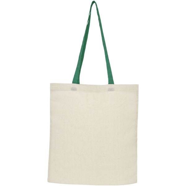 Obrázky: Prírodná nákupná taška, zelené rukoväte, BA 100g, Obrázok 18