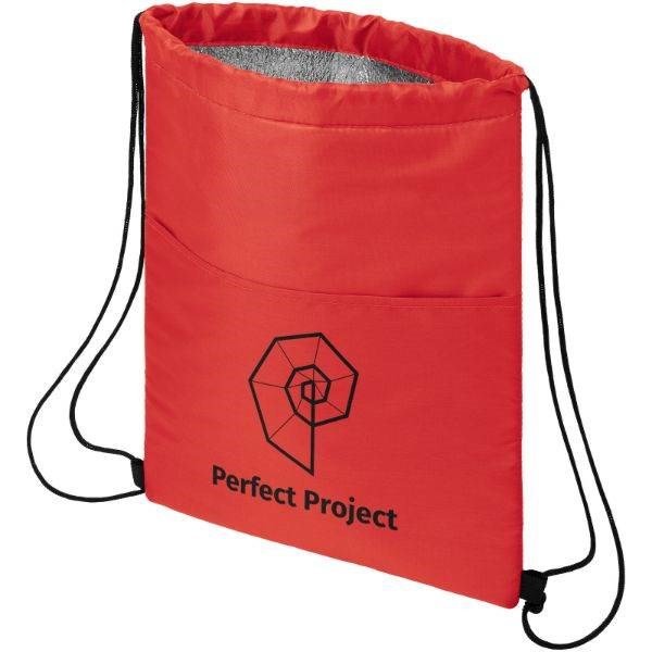 Obrázky: Červená chladiaca taška/ruksak na 12 plechoviek, Obrázok 21