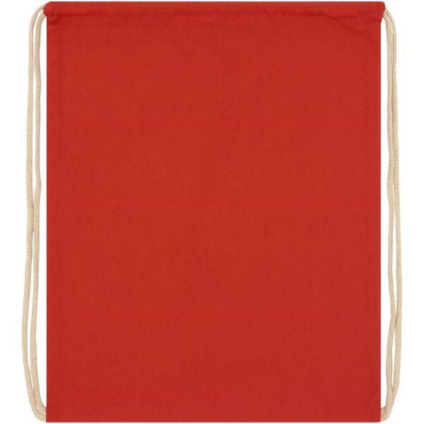 Obrázky: Červený ruksak z bavlny 140 g/m², Obrázok 13