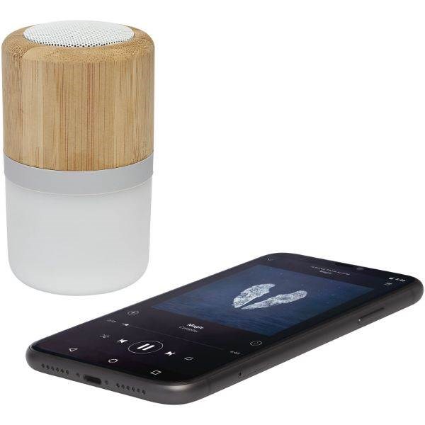 Obrázky: Bambusový Bluetooth reproduktor so svetlom, Obrázok 18
