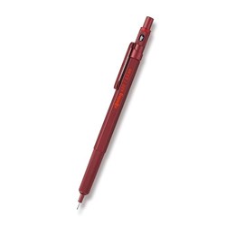 Obrázky: Červená mechanická ceruzka 0,5mm - Rotring 600