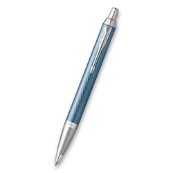 Obrázky: PARKER IM Premium Blue Grey CT, guličkové pero