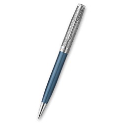 Obrázky: PARKER Sonnet Premium Metal Blue CT, gul. pero