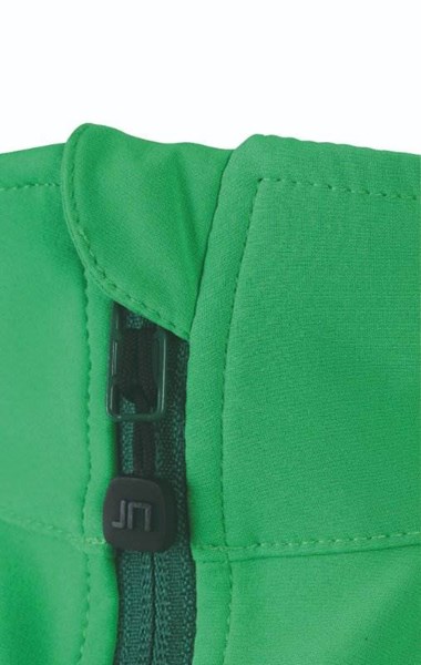 Obrázky: Zelená softshellová vesta J&N 270, pánska S, Obrázok 2
