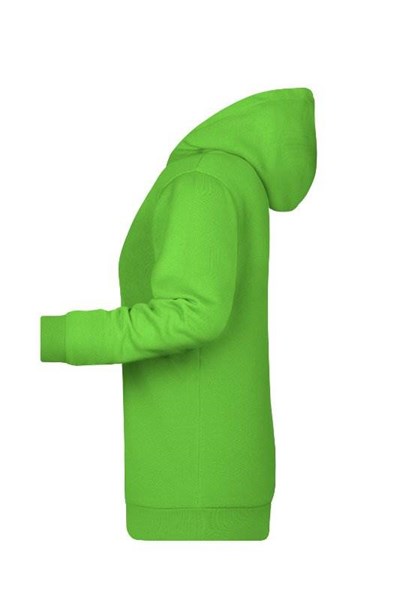 Obrázky: Dámska mikina s kapucňou J&N 280 limet.zelená XL, Obrázok 3