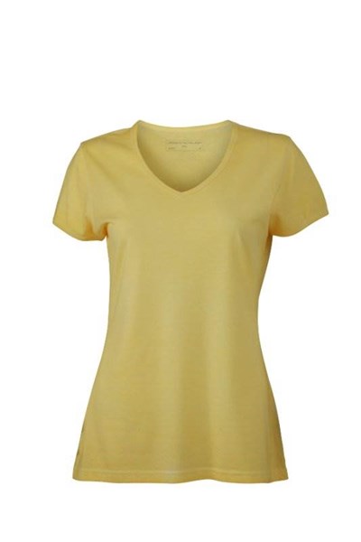 Obrázky: Dámske tričko EFEKT J&N sv.žlté M