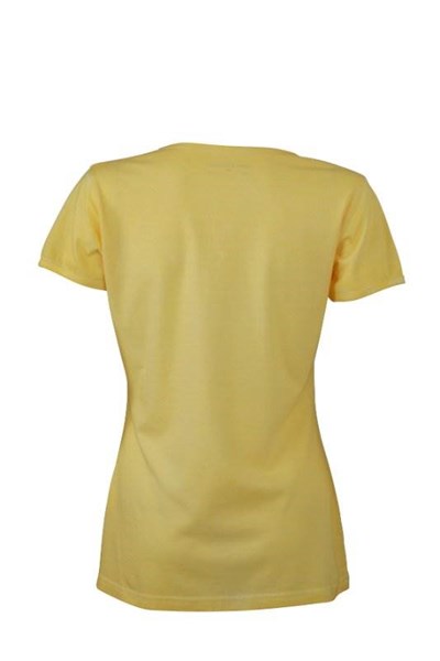 Obrázky: Dámske tričko EFEKT J&N sv.žlté L, Obrázok 2