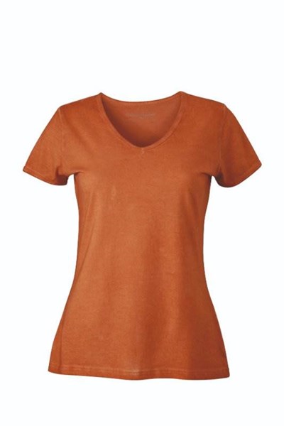Obrázky: Dámske tričko EFEKT J&N oranžové M, Obrázok 1