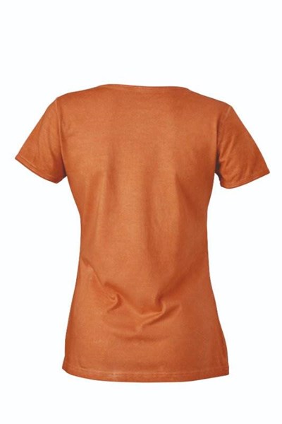 Obrázky: Dámske tričko EFEKT J&N oranžové XL, Obrázok 2