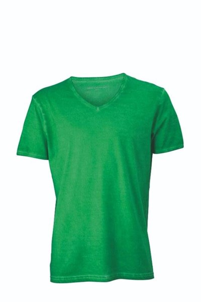 Obrázky: Pánske tričko EFEKT J&N zelené M