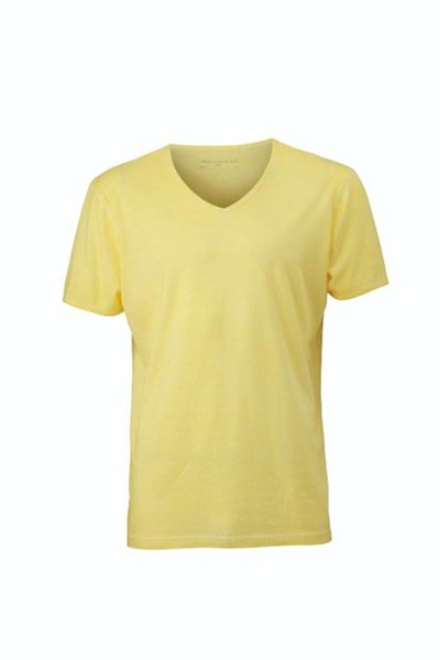 Obrázky: Pánske tričko EFEKT J&N sv.žlté XL