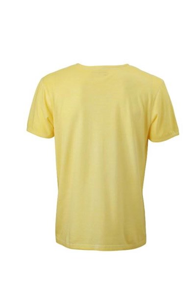 Obrázky: Pánske tričko EFEKT J&N sv.žlté S, Obrázok 2