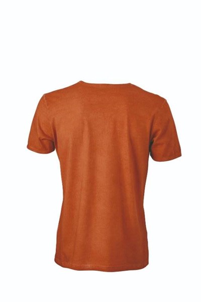 Obrázky: Pánske tričko EFEKT J&N oranžové S, Obrázok 2