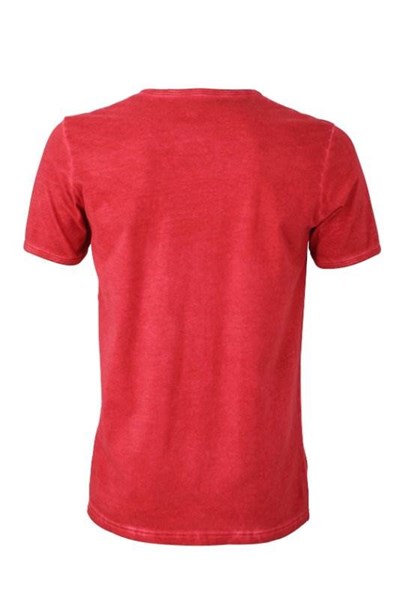 Obrázky: Pánske tričko EFEKT J&N červené S, Obrázok 2