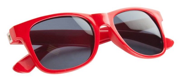 Obrázky: Detské slnečné okuliare s UV400 ochranou, červené, Obrázok 2