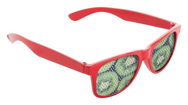Obrázky: Detské slnečné okuliare s UV400 ochranou, červené, Obrázok 3